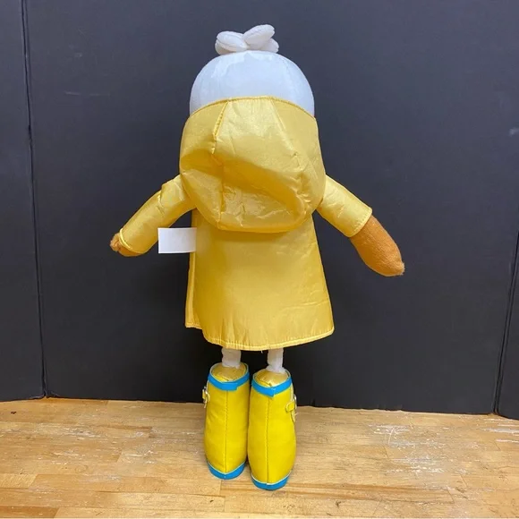 DEBI LILLY Standing Duck In Yellow Raincoat and Boots Decorative - Floral 18” - Picture 3 of 9